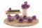Rose stabilis&eacute;e M Lilas (x12) 2