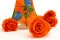 Preserved Rose XL Orange (x6) 1