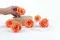 Konservierte Rose XL Papaya (x6) 5