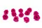 Rose Sauvage stabilis&eacute;e Fuchsia (x12) 2