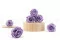 Rosa stabilizzata L Viola Pastello (x6) 1