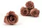 Rose stabilis&eacute;e L Mocha Cocoa (x6) 7