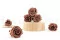 Rosa stabilizzata L Mocha Cocoa (x6) 2
