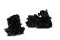 Posy Hortensia Preservado Negro (x20) 4