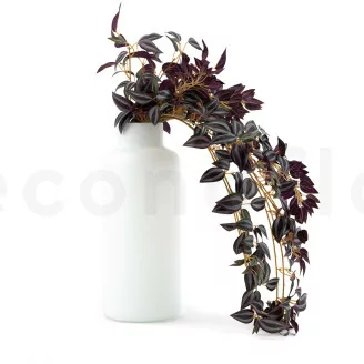 K&uuml;nstliche H&auml;ngetradescantia Gr&uuml;n & Violett
