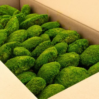 Mousse Boule Light Green stabilis&eacute;e (Carton)