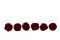 Rose stabilis&eacute;e L Rouge fonc&eacute; (x6) 6