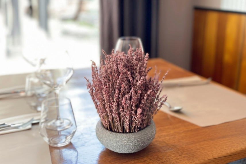Lavanda preservata - Mazzo - Rosa