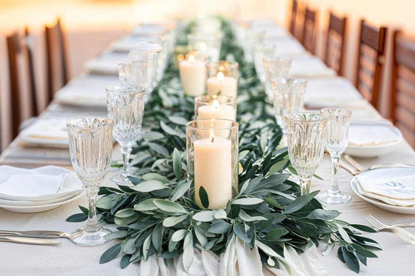 Olive tree Stabilized - Bouquet - Green