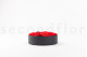 Preserved red flowers in a round box - Large 7