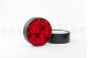 Fleurs rouges stabilisées dans une boîte ronde - Large 13