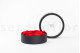 Preserved red flowers in a round box - Large 14