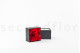 Fleurs rouges stabilisées dans une boîte carrée - Medium 7