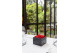 Preserved red flowers in a square box - Medium 15