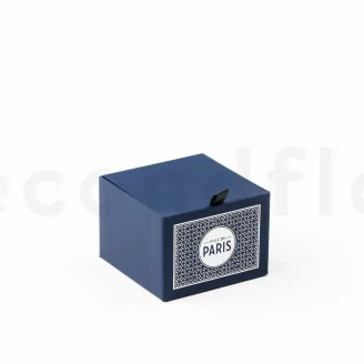 Rosa preservada en una caja "Ville de Paris" Rosa