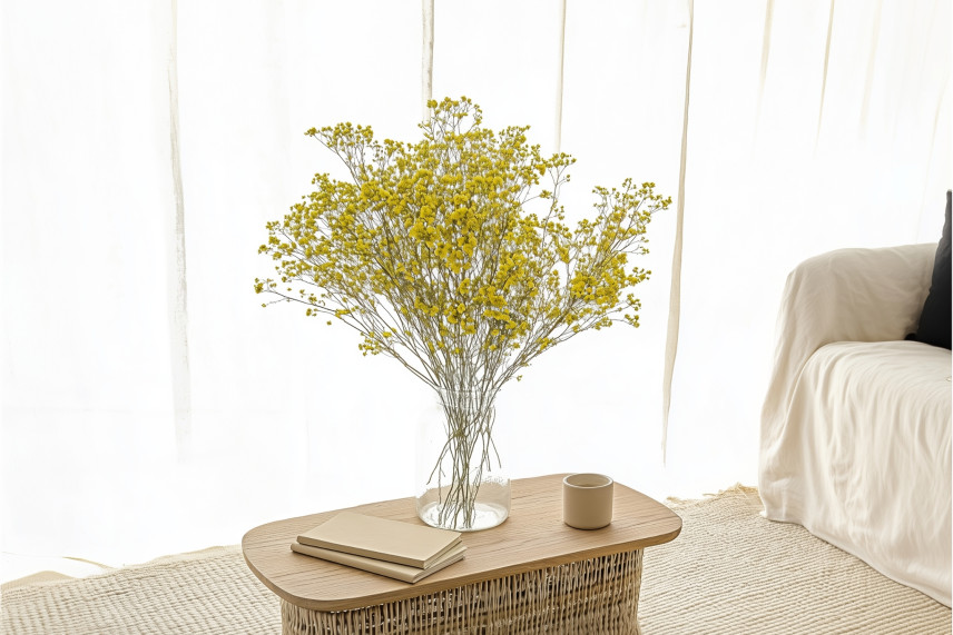Gypsophila stabilizzata - Giallo