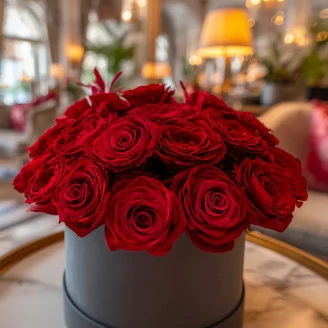 Konservierte Rose XL Rot (x6)