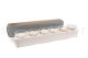 Stabilized rose Kiara XL - Box of 6 - Pure white 5