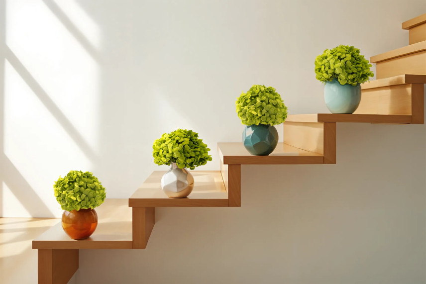Stabilized Hydrangea - Green Pistachio
