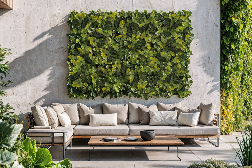 Artificial Vine Panel - Green