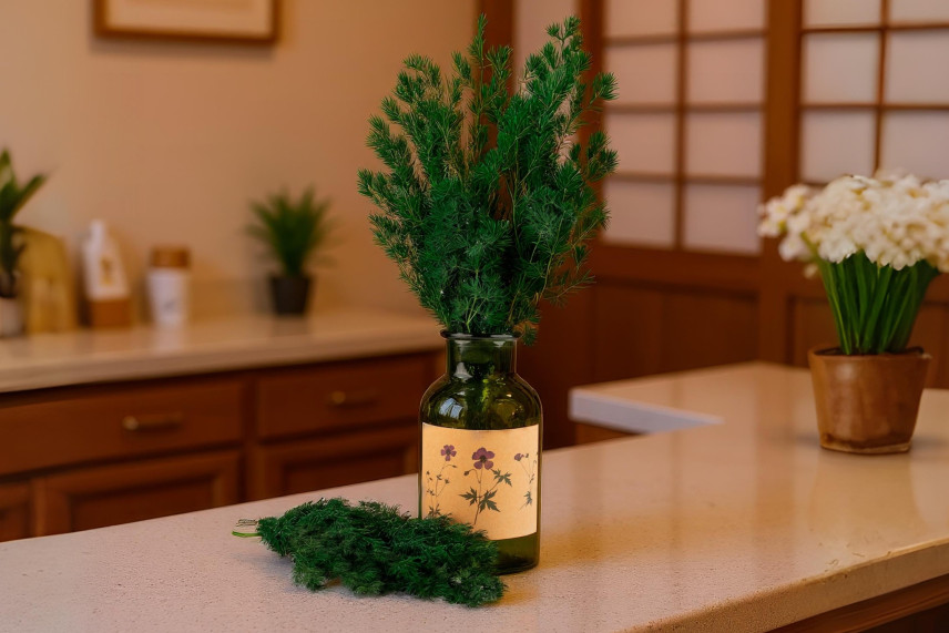 Ming Fern Preservado - Verde