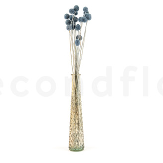 Billy Buttons Preserved - Bouquet - Storm Blue