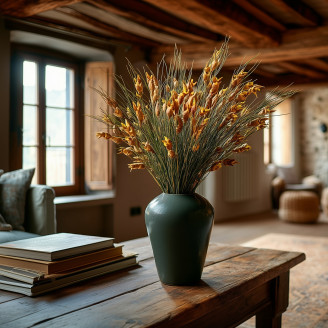 Preserved Bell grass Female - Bouquet - Autumnal