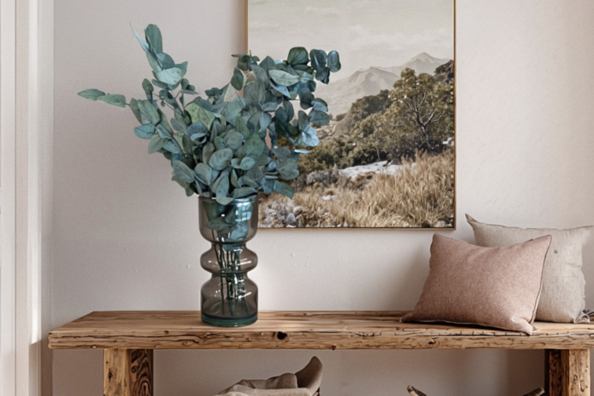 Eucalyptus Cinerea Stabilized - Green-Blue