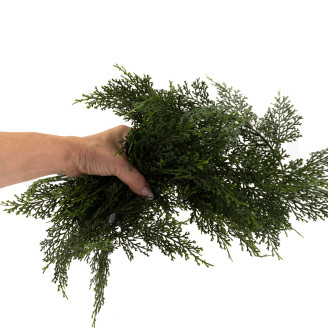 Guirnalda de Ciprés Artificial - Verde