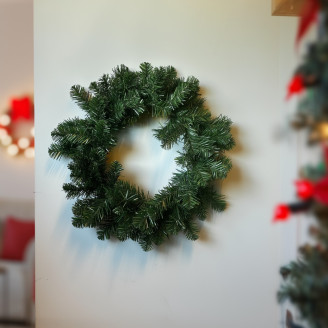 Artificial Fir Wreath - Green