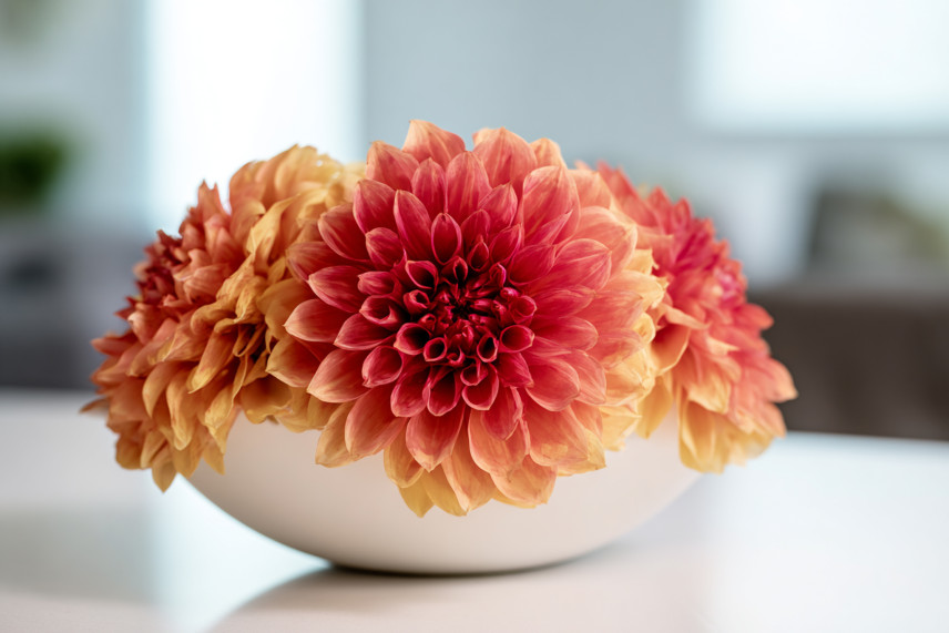 Dahlia Grace Stabilized - Box of 2 - Orange Wine
