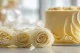 Rose stabilis&eacute;e XL Pearl White (x6) 2