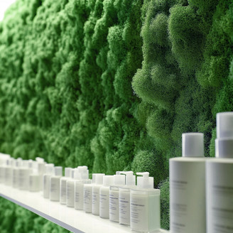 Liquen preservado - Cartón a granel - Forest Green