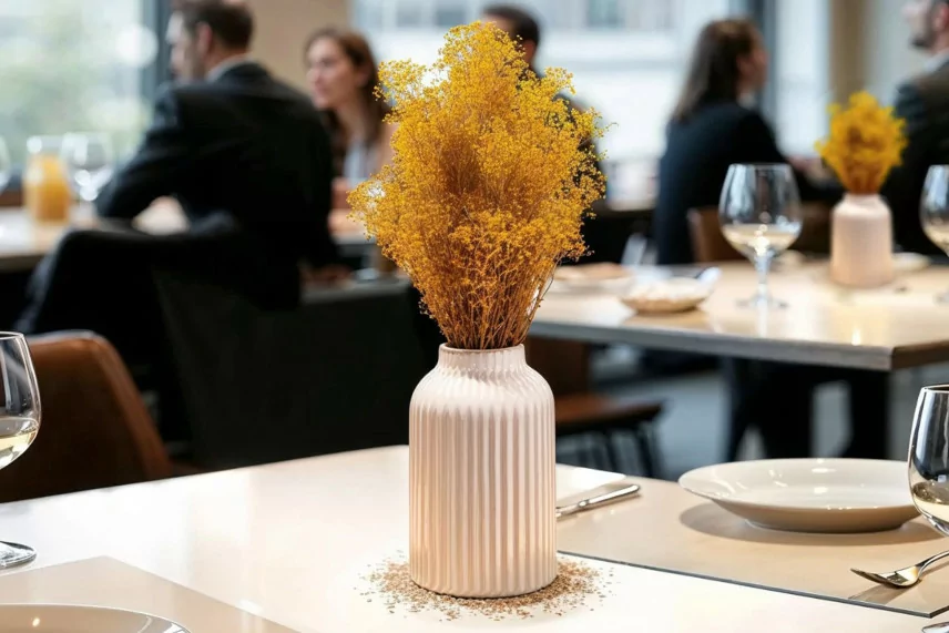 Schleierkraut Mini Konserviert - Honey Yellow