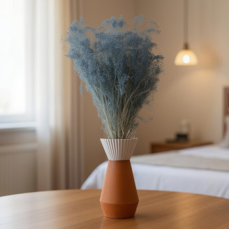 Mini Gipsofila Preservada - Storm Blue