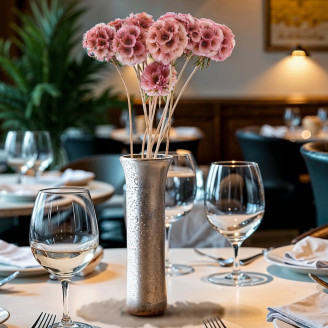 Scabiosa stellata stabilized - 10 stems - Pink