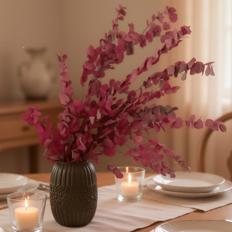 Eucalyptus Stuartiana Stabilized - Raspberry