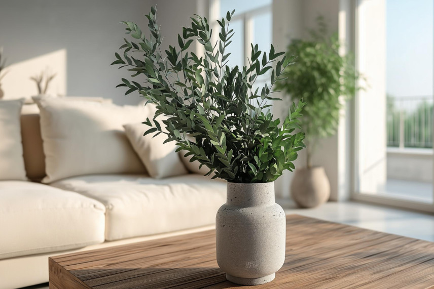 Konservierter Eukalyptus Parvifolia - Gr&uuml;n