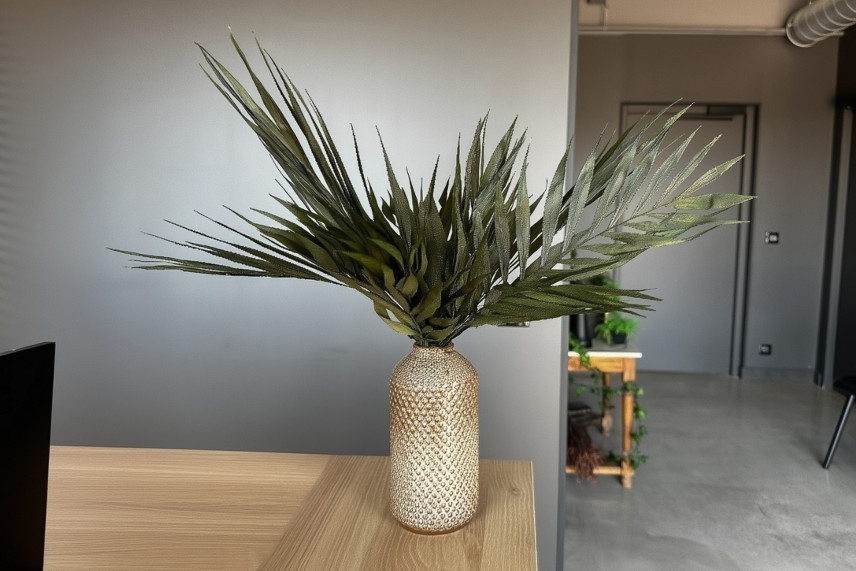 Preserved Chico Palm - 10 Stems - Green