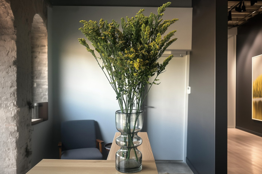 Solidago Stabilizzato - Mazzo - Verde