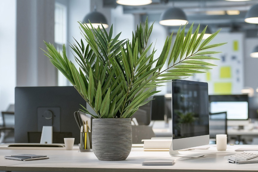 Künstliche Chamaedorea-Palme - Grün