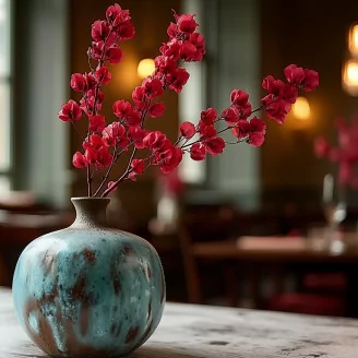 Getrocknete Bougainvillea Rot