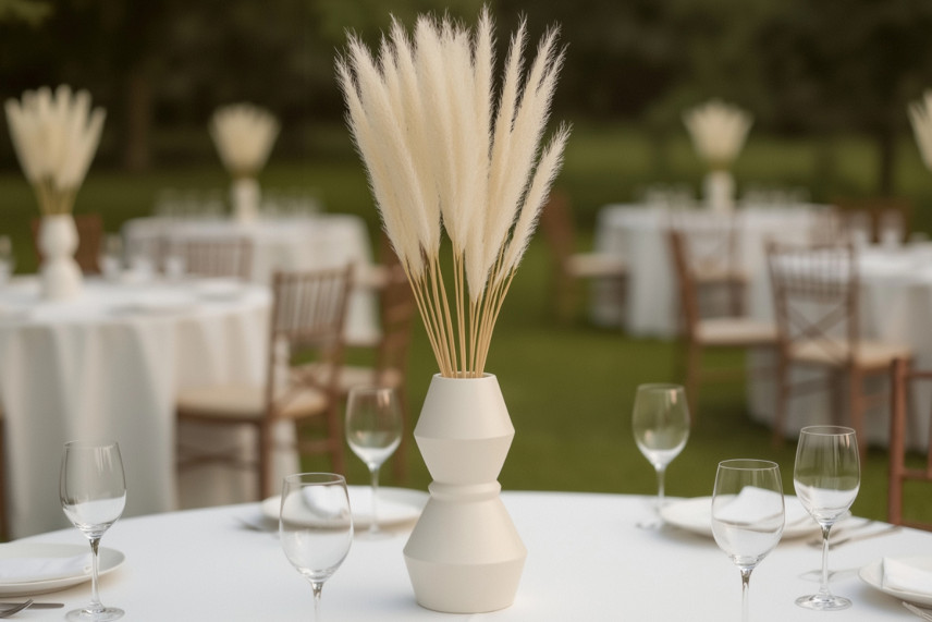 Mini pampa essiccata - 20 unità - Meringue