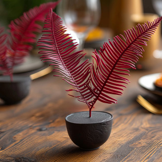 Fougère Double Stabilisée - Rouge