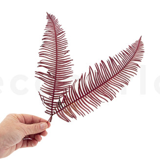Fougère Double Stabilisée - Rouge