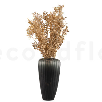 Ruscus Preserved - Gold