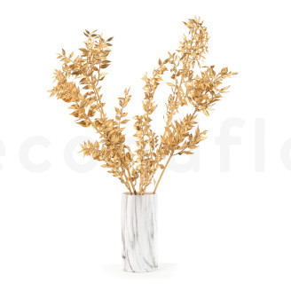 Ruscus preservato - Dorato
