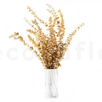 Preserved Baby Blue Eucalyptus Gold