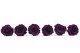 Konservierte Rose L (x6) Purpur 6