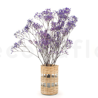 Stabilisierte Schleierkraut - Strauß - Lavendel
